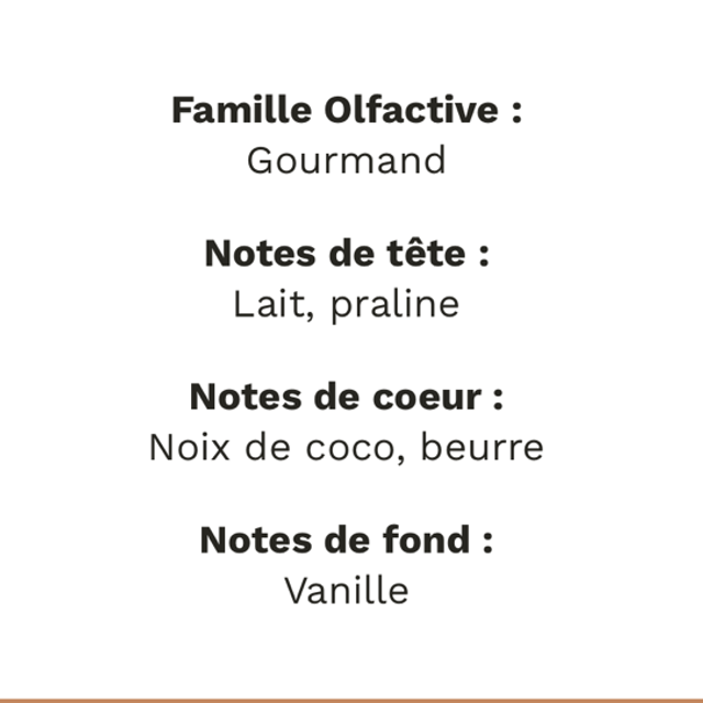 Mousse de cire Madeleine gourmande