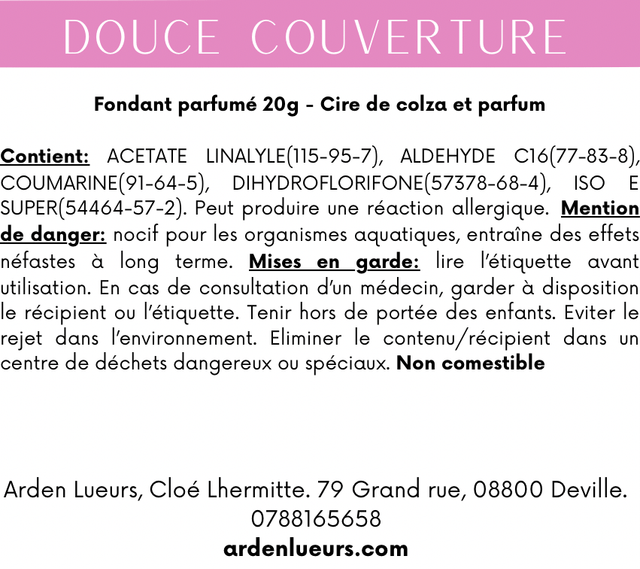 Fondant Douce couverture