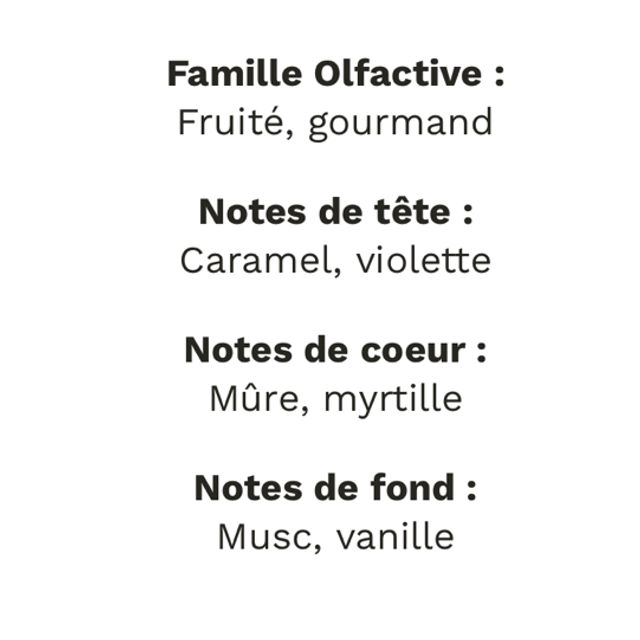 Mousse de cire Mûre Myrtille 