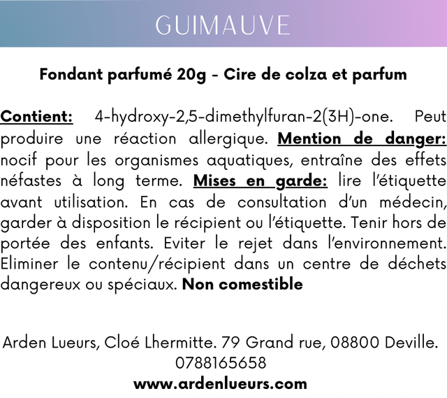 Fondant Guimauve