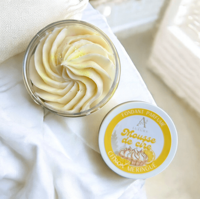 Mousse de cire Citron meringué 