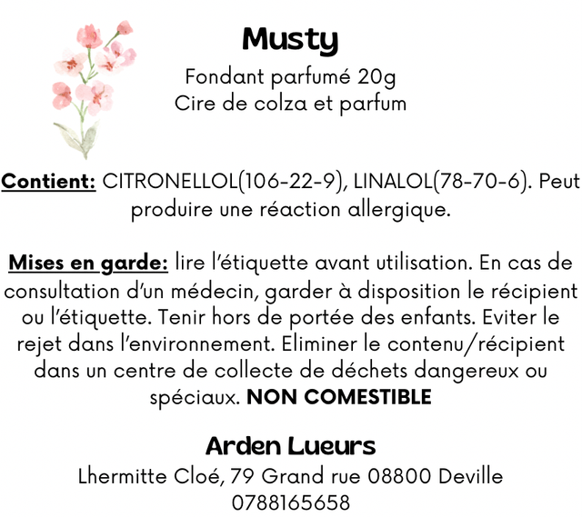 Fondant Musty