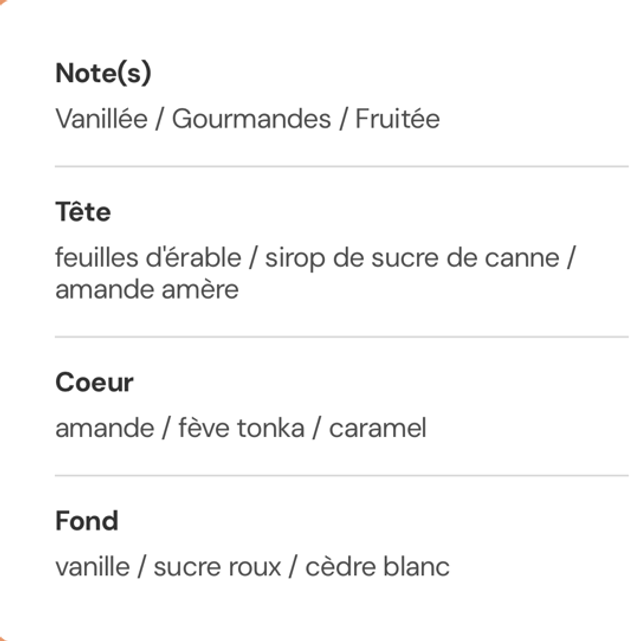 Fondant Sirop d’érable 