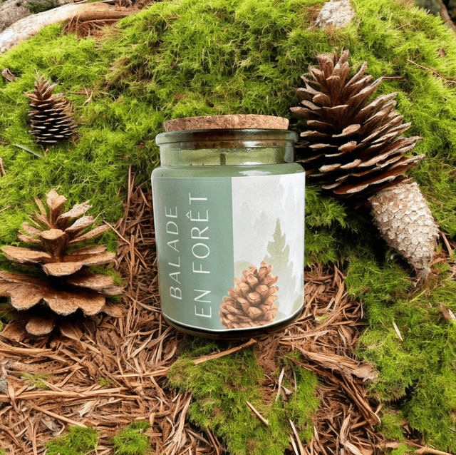 Bougie Balade en forêt 