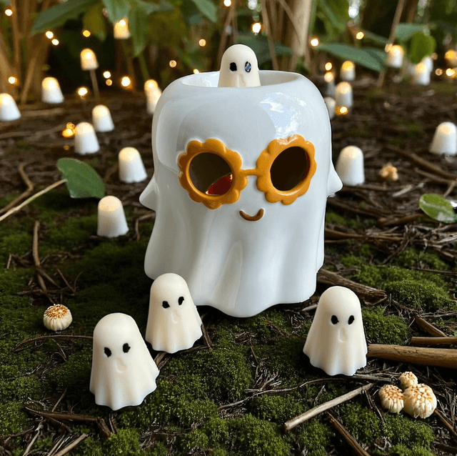 Fondant Popcorn fantôme  